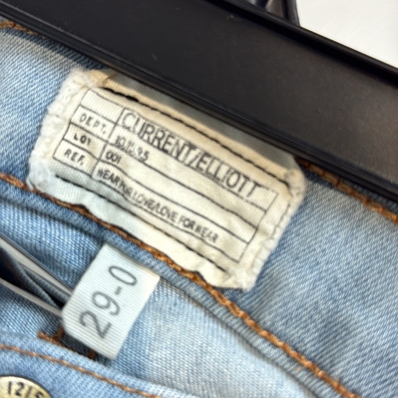 Current/Elliott The High Waist Ankle Skinny Jeans Size 29 - Picture 8 of 10
